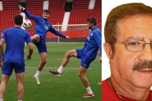 La plantilla ha recuperado a los internacionales y a un gran Pubill para medirse a Osasuna.