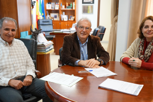 La reunión entre el consistorio y la organización.