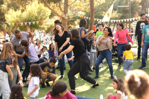 Familias en una de las ediciones anteriores de Viva Boom.