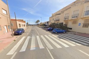 Vía de acceso a Cabo de Gata en la que ha tenido lugar el siniestro.