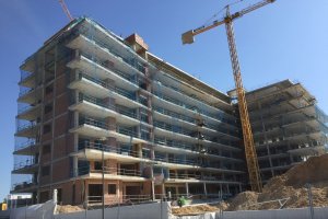 Viviendas nuevas en la Vega de Acá de Almería.