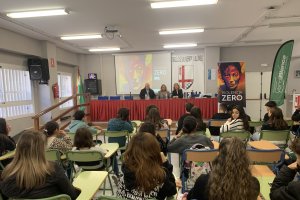 Proyecto 'Violencia Zero' impulsado por Verdiblanca en los centros docentes para evitar el maltrato a mujeres.