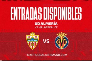 La taquilla del Almería-Villarreal ya está abierta.