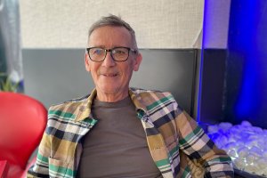 Pedro Llinares durante la entrevista.