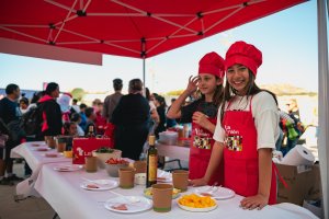 Taller de cocina saludable de La Unión. Foto: Nacho Bisbal.