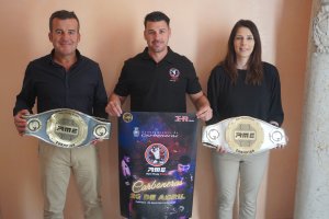 Salvador Hernández, Isaac Heres e Isabel Hernández.