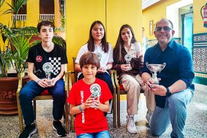 Los jugadores del club roquetero