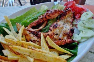 Pulpo frito para dar el broche final a la semana