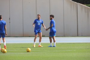 Baptistao y Luis Suárez en el Anexo