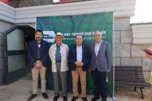 Desde la izquierda, Javier Gutiérrez, Francisco García Calvo, Jerónimo Parra y Juan Pedro García. Foto de Carmen Castillo.