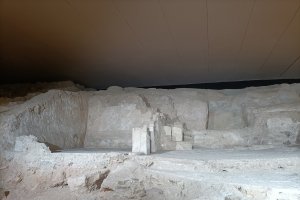 Imagen del interior del Yacimiento Arqueológico Barrio Andalusí.