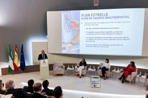 Reunión de trabajo sobre las estrategias en la lucha contra la despoblación.