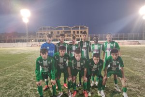 Juan Jesús González Cuenca con sus compañeros de Los Gallardos.