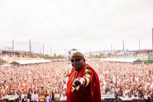 King África durante el pasado Solazo