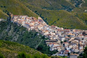 Vista del municipio de Líjar de 380 habitantes.
