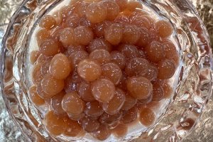 Las perlas gourmet de jamón de Diego Molina, premiadas en Madrid.