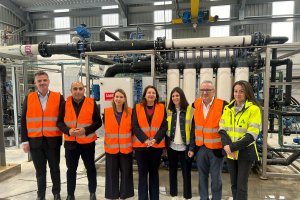 Visita técnica al parque industrial de la multinacional, Cosentino, en Cantoria.