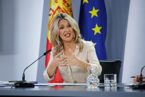 Yolanda Díaz en una foto de archivo.