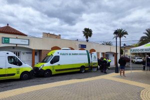 Imagen del operativo activado tras la desaparición del hombre.