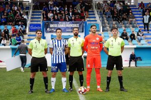 Foto del partido ante el Huétor Vega