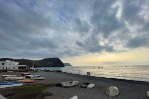 La playa de Las Negras.