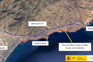 Zona que se verá afectada por el tráfico