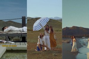 Tres imágenes de la campaña rodada por Springfield en Cabo de Gata.