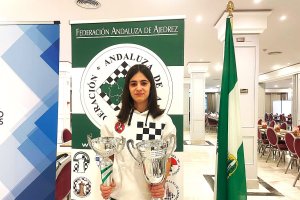 Aitana Portero la campeona de Andalucía