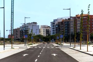 Vista de la nueva zona de crecimiento en la Vega de Acá