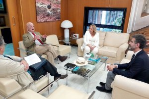 Reunión Ramón Fernández-Pacheco y Jose Manuel Cepeda