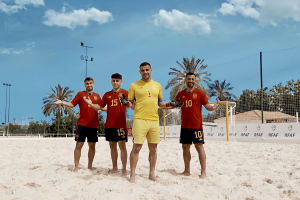 Selección Española de fútbol playa.