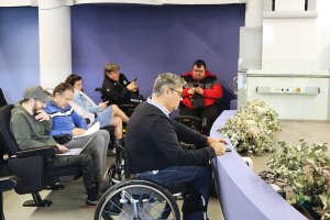 Asociados de ASPAYM.