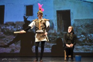 Kikín y Labordeta, en ‘Érase una vez Almería’. Foto: Paka Romero.