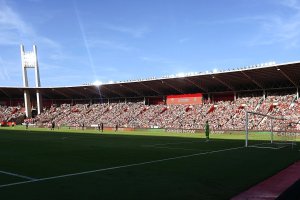 Así estaba el Mediterráneo en el Almería-Real Madrid.
