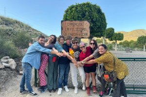 Inauguración del camino.