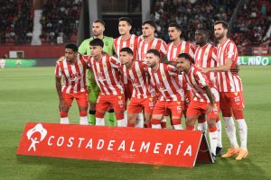 El once del Almería.