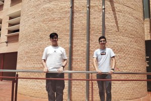 Francisco Fernández y Álvaro Martín, los dos alumnos becados del IES Fuente Nueva.