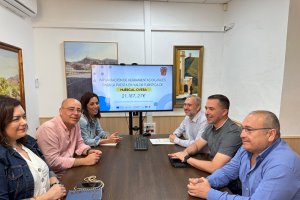 Reunión de trabajo con responsables de la empresa Aeroscan Tecnologies adjudicataria del proyecto.