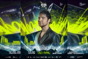 Cartel de confirmación de David Bisbal.