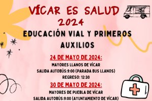 Cartel de las actividades.