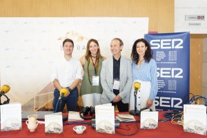 Los invitados que intervinieron en el Hoy por Hoy Levante durante el programa de la SER.