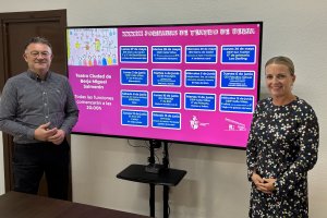 Presentación de las XXXIII Jornadas de Teatro de Berja en el Ayuntamiento.