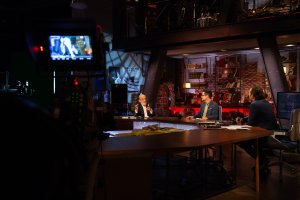 Enrique de Vicente, Alberto Cerezuela e Iker Jiménez, en ‘Cuarto Milenio’.