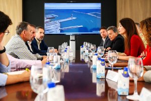 Reunión para el traslado de Capitanía Marítima y Salvamento