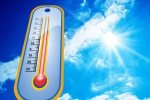 Los termómetros han marcado temperaturas más altas de las habituales.