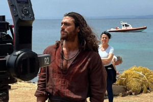 Can Yaman rodando Sandokan.