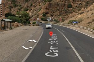 El punto donde ha tenido lugar el accidente.