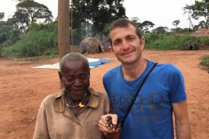 Antonio Huete en África.