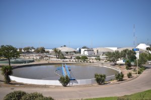 La instalaciones de la EDAR de El Bobar.