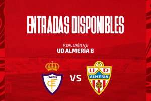 El sábado a las 19:00 horas se juega el choque decisivo entre el Real Jaén y el filial del Almería.
